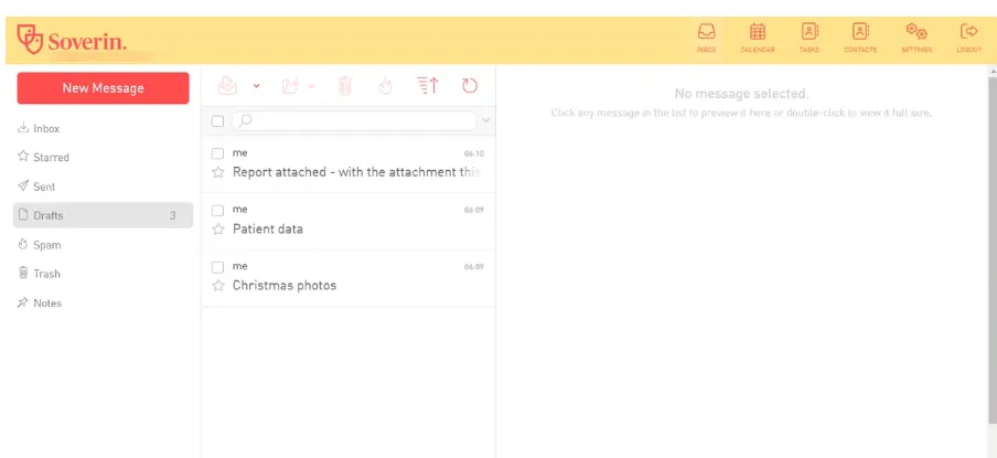 Screenshot von Soverin
