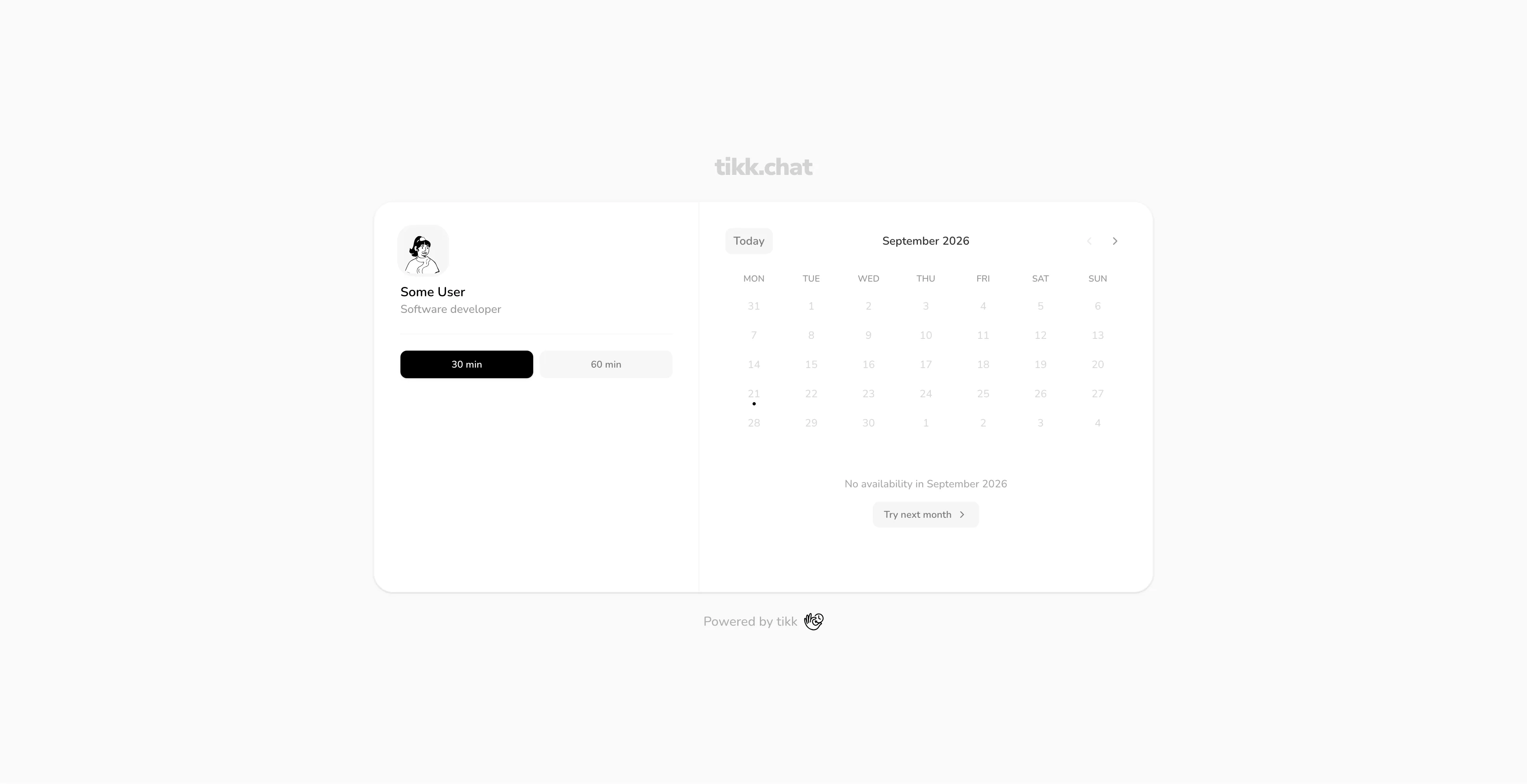 Screenshot of Tikk
