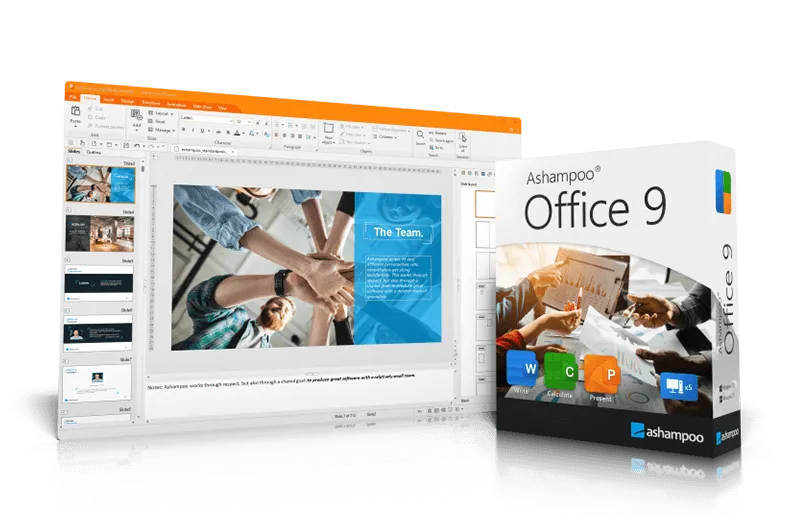 Screenshot von Ashampoo Office
