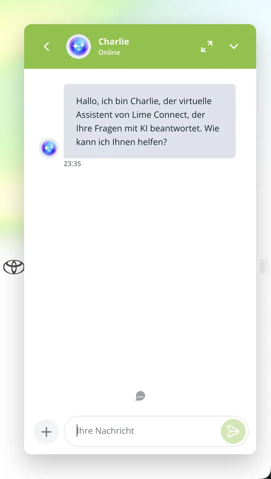 Screenshot von Lime Connect (formerly Userlike)