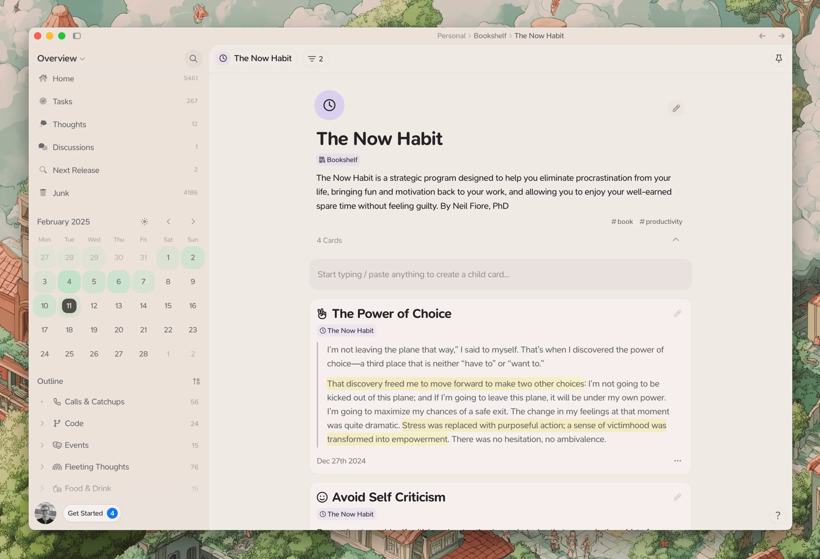 Screenshot of Supernotes